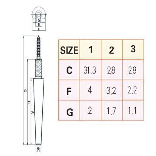 Brass Dowel Pin With Spike