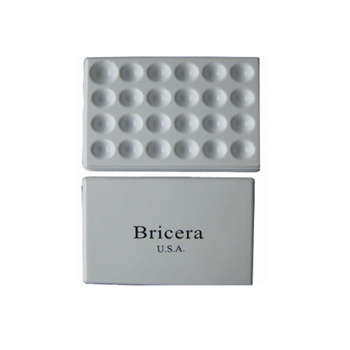 Mixing Slab,24 Wells,Plus Cover,Plastic