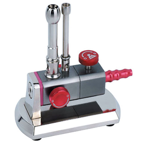 Bunsen Burner,Double Tubes,Silvery