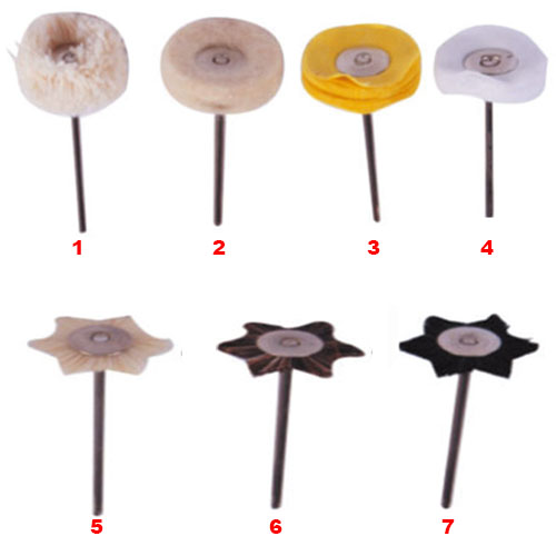 Polishing Brush,with Handle,100pcs/pack,1